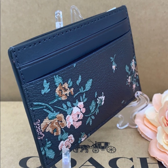 COACH Card Case imitation gold/midnight multi - Picture 10 of 16